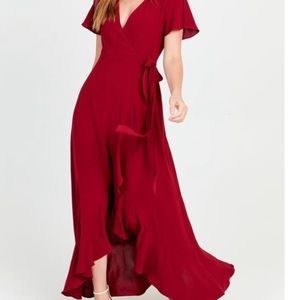 alt’d state red dress